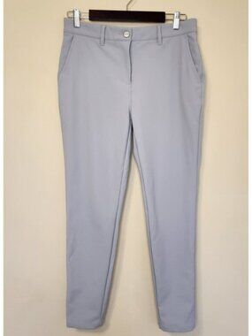 Macade Golf Mens Slim Fit Flat Front Performance Pants Light Gray Size 40X27‎